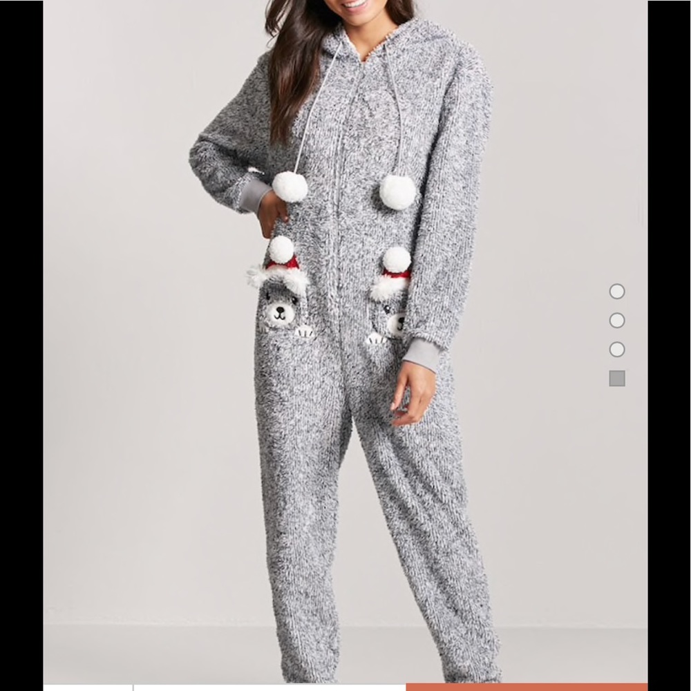 Plush Santa bear Onesie